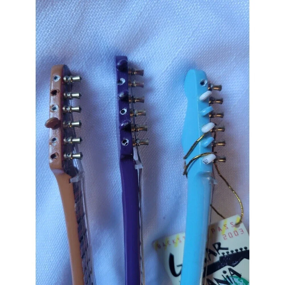 Vtg Guitarmania Collectors Edition Mini Fender Guitar. A Rose By Any Other Name
